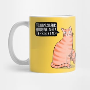 Mr. Snuffles the cat Mug